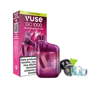 Blackcurrant Ice Vuse Go 1000 Box Disposable Vape