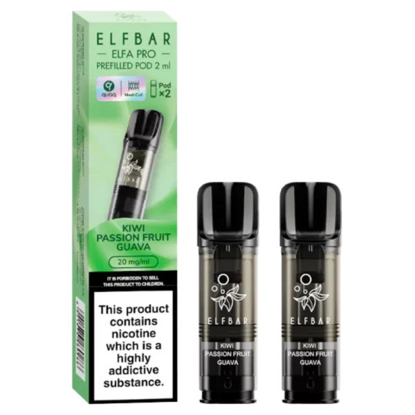 Elf Bar Elfa Prefilled Pods – (2 Pack | 20mg Nic Salt) - Image 2