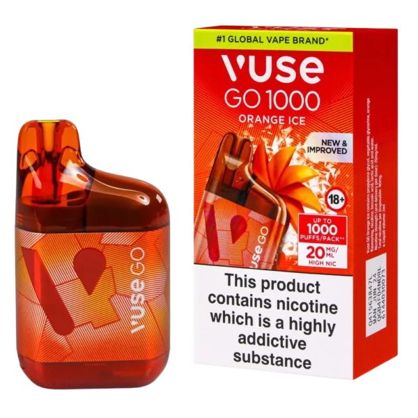 Blackcurrant Ice Vuse Go 1000 Box Disposable Vape - Image 4
