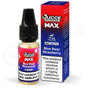Blue Razz Strawberry Nic Salt E-Liquid by Jucce Max