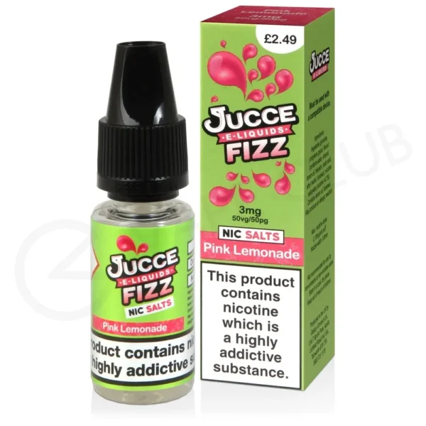 Pink Lemonade Nic Salt E-Liquid by Jucce Fizz