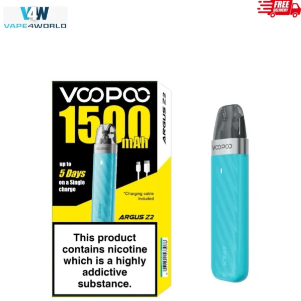 Voopoo Argus Z2 20W Pod Kit 1500mAh 2ML Replacement Pods - Free Fast Dispatch - Image 5