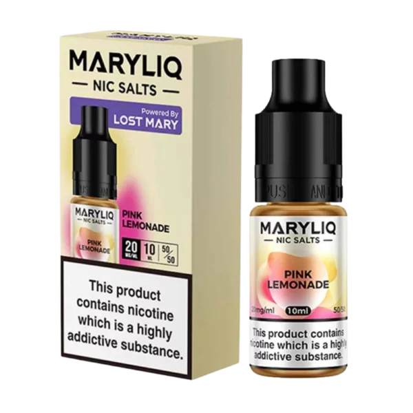 Maryliq Nic Salts – Pink Lemonade 10ml