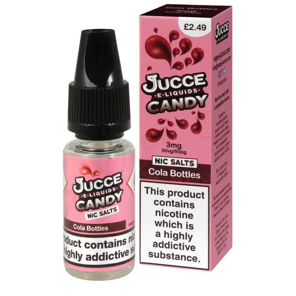 Jucce ICE Nic Salts – Strawberry (10ml)