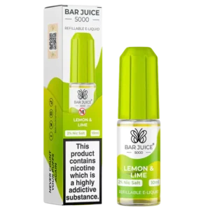 Bar Juice 5000 – Lemon & Lime (10ml Nic Salt)